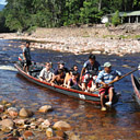 Canaima, w drodze pod wodospad Salto Angel